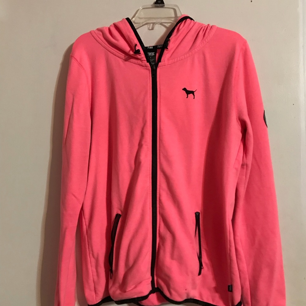Pink Full Zip Hoodie